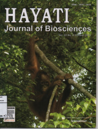 Image of Hayati Journal Of Biosciences Vol 22 No.4 October 2015