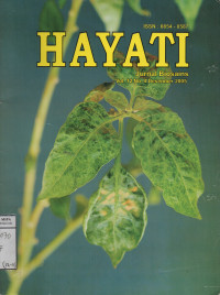 Image of Hayati Jurnal Biosains vol. 12 no. 4 Desember 2005