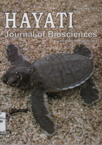 Hayati Journal Of Biosololciences Vol.20 No.4 December 2013