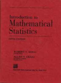 Image of Introduction to Mathematical Statistics