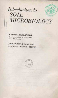 Introduction to Soil Microbiology