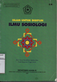 Islam Untuk Di Siplin Ilmu Sosiologi