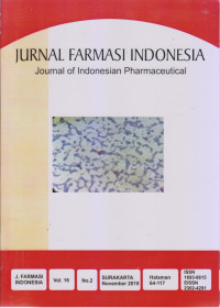 Jurnal Farmasi Indonesia Vol.16 No.2