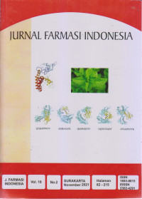 Jurnal Farmasi Indonesia Vol.18 No.2