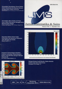 JMS (Jurnal Matematika dan Sains) vol.18 no.3 Desember 2013