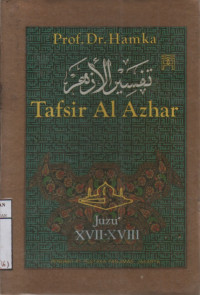 Image of Tafsir Al Azhar Juzu XVII-XVIII