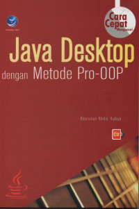 Image of Java Desktop dengan Metode Pro-OOP