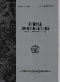 Image of Jurnal Hortikultura (Journal Of Horticulture) Vol.25 No. 3 2015