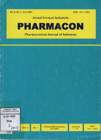 Image of Jurnal Farmasi Indonesia PHARMACON (vol.5, no.1, Juni 2004)