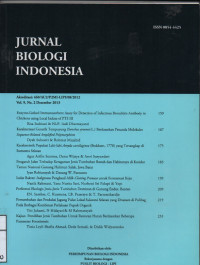 Jurnal Biologi Indonesia Vol.9 No.2 Desember 2013