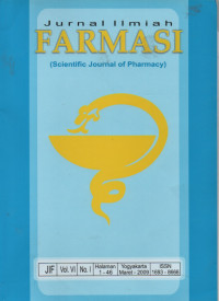 Jurnal Ilmiah FARMASI (Scientific Journal Of Pharmacy) Vol.VI No.1 Maret 2009