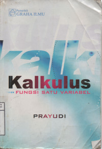 Image of Kalkulus Fungsi Satu Variabel