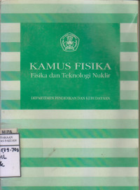 Kamus Fisika dan Teknologi Nuklir