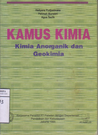 Kamus Kimia  An Organik dan Geokmia