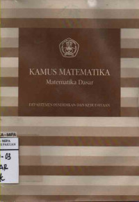 Kamus Matematika Dasar