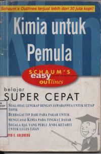 Image of Kimia Untuk Pemula
