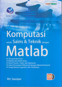 Komputasi untuk Sains & Teknik dengan Matlab