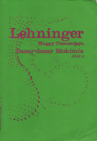 Image of Lehninger Maggy Thenawijaya Dasar - Dasar Biokimia Jilid 2