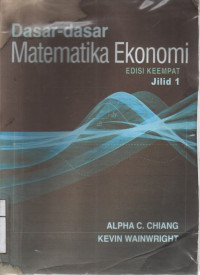 Image of Dasar-Dasar Matematika Ekonomi