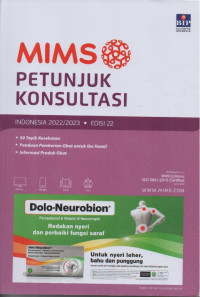 MIMS Petunjuk Konsultasi Edisi 22