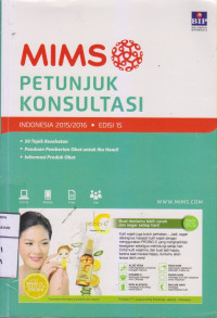 MIMS Petunjuk konsultasi Indonesia 2015/2016 Edisi 15