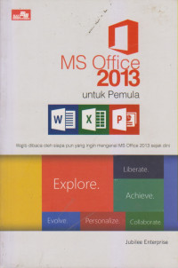 MS Office 2013 Untuk Pemula