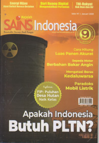 Majalah Sains Indonesia Edisi 97 Januari 2020