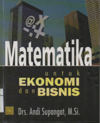 Image of Matematika Untuk Ekonomi dan Bisnis