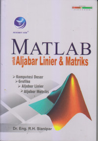 Matlab untuk Aljabar Linier & Matriks