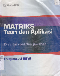 Image of Matriks Teori dan Aplikasi