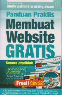 untuk pemula & orang awam panduan praktis Membuat Website Gratis Secara Otodidak