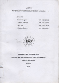 Image of Menganalisa WebSite Universitas Negeri Makasar