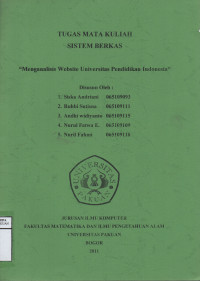 Image of Menganalisis Website Universitas Pendidikan Indonesia