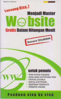 Langsung Menjadi Master Website Gratis Dalam Hitungan Menit Secara Otodidak