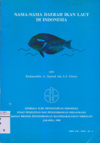 Nama Nama Daerah Ikan Laut di Indonesia