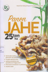 Panen JAHE 25 Ton/ha