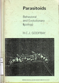 Image of Parasitoids Behavioral and Evolutionary Ecology