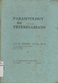 Parasitology for Veterinarians