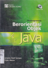 Image of Pemrograman Berorientasi Objek dengan Java