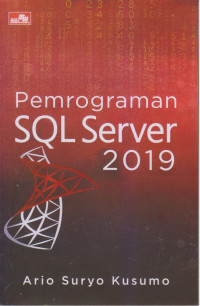 Pemrograman SQLServer 2019