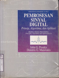 Image of Pemrosesan Sinyal Digital Prinsip, Algoritma dan Aplikasi