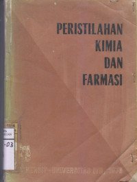 Peristilahan Kimia Dan Farmasi