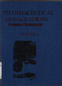 Pharmaceutical Dosage Forms Volume 1