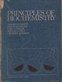 Principles Of Biochemistry