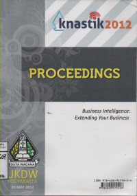 Image of Proceedings, Business Intelligence; extending Your Business