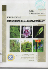 Image of Buku Panduan Seminar Nasional Biodiversitas V