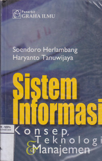 Image of Sistem Informasi Konsep Teknologi dan Manajemen