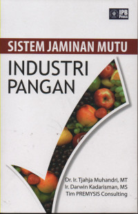 Image of Sistem Jaminan Mutu Industri Pangan