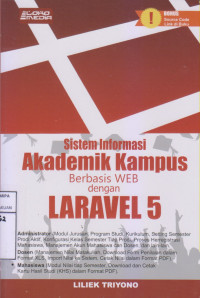 Sistem Informasi Akademik Kampus Berbasis WEB dengan LARAVEL 5