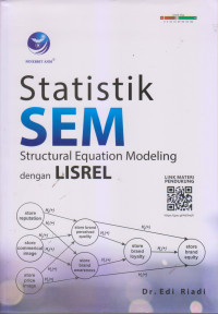 Statistik SEM Struktural Equation  Modeling dengan LISREL